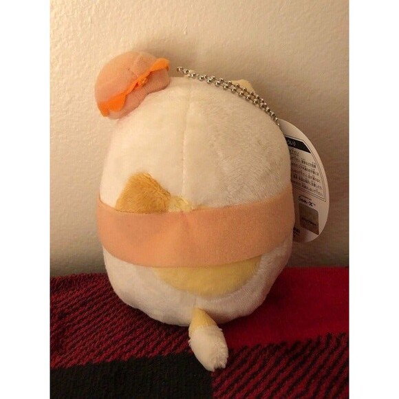Sumikko Gurashi Macaron Neko 4.5" Keychain Toreba Prize Plush 2019 Japan Import - Picture 3 of 9